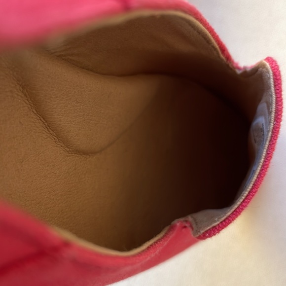 Nautical Sperry red canvas loafer flats - Picture 6 of 7